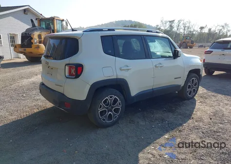 2015 Jeep Renegade Limited from USA, damaged, VIN ZACCJBDT1FPC08143